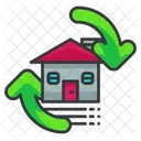 Flip House Exchange Icon