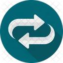 Flip Arrow Vertical Icon
