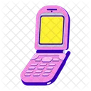 Flip Phone Vintage Phone Icon