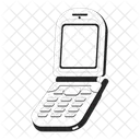 Flip Phone Vintage Phone Icon
