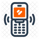 Flip Phone Mobile Compact Icon