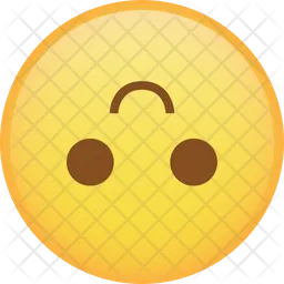 Flip smile Emoji Icon