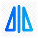 Flip Vertical Design Ui Icon