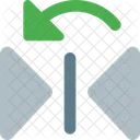 Flip Vertical Left Icon