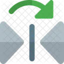 Flip Vertical Right Icon