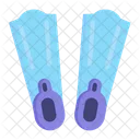 Flipers Diving Fins Icon