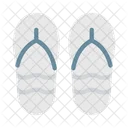 Flipflop Sandals Footwear Icon