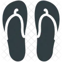 Flipflop Slippers House Icon