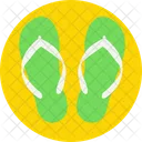 Flip Flops Beach Sandals Flat Sandals Icon
