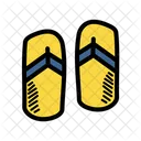 Footwear Sandals Slippers Icon