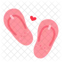 Flipflops Footwear Slipper Icon