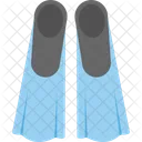 Swimming Flippers Diving Icon