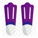Physical Education Sports And Competition Flippers Icon
