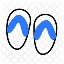 Flippers Diving Swimming Icon