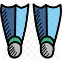 Flippers Sea Swim Icon