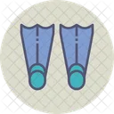 Flippers Sea Swim Icon