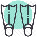 Flippers Sea Swim Icon