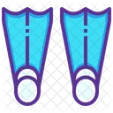 Flippers Sea Swim Icon