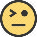 Flirt Emoji Face Icon