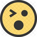 Flirt Emoji Face Icon