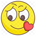 Flirt Emoji Flirt Expression Emotag Icon