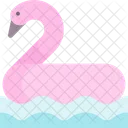 Flamingo Float Holiday Icon