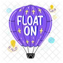 Float On Ballooning Aerostat Icon