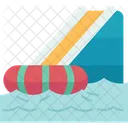 Floating Pool Summer Icon