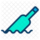Floating Bottle  Icon