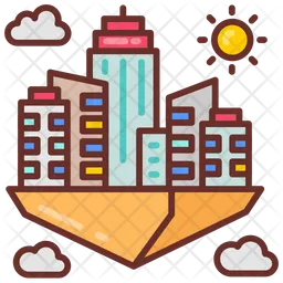 Floating city  Icon