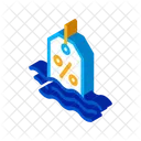 Floating Interest Refinance Icon