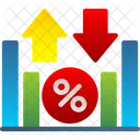 Floating Interest Rate Floating Interest Icon