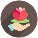 Floating Lotus  Icon
