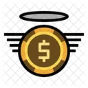 Floating Money  Icon