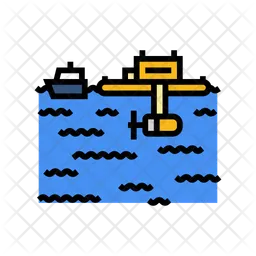 Floating Platform  Icon
