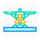 Floatplane Airplane Aircraft Icon