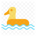 Floats Duck Duck Toy Icon