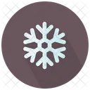 Floco De Neve Forrado Ícone