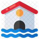 Flood Natural Disaster Inundation Icon