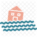 Flood Disaster Water Icon