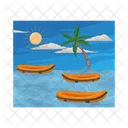 Flood Disaster Water Icon