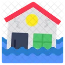 Flood Natural Disaster Inundation Icon