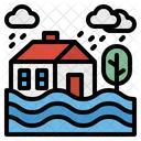 Flood Storm Water Icon