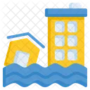 Flood Disaster Earthquake Icon