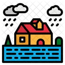Flood Water Weather Icon
