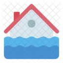 Flood House Water Icon