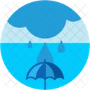 Flood Rain Sea Icon