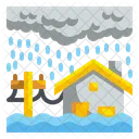 Flood Rain Flooding Icon