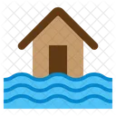 Flood Disaster Nature Inundation Typhoon Icon