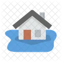 Coverage Flood Home Icon